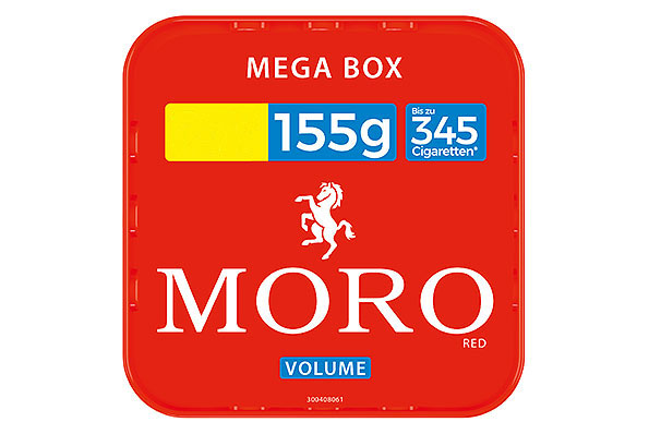 Moro Red Mega Box Cigarette tobacco 155g Economy Pack