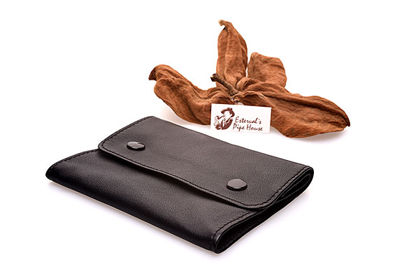 No Name Tabakbeutel Schwarz Leder - gebraucht No Name Tabakbeutel Schwarz Leder - gebraucht