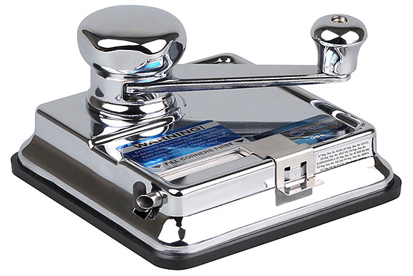 OCB MikrOmatic DUO chrom Cigarette rolling machine OCB MikrOmatic DUO chrom Cigarette rolling machine