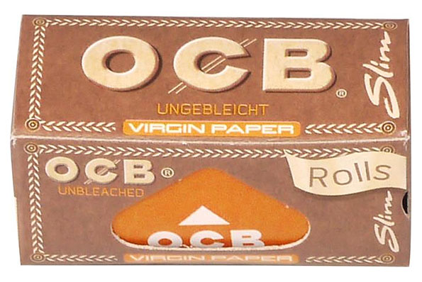 OCB Unbleached Rolls Virgin Zigarettenpapier (4m Rolle)