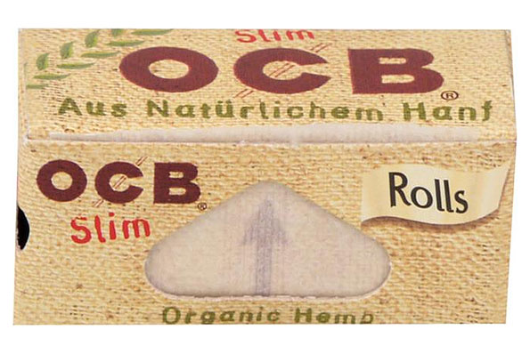 OCB Organic Hemp Rolls Cigarette Paper (4m Roll) OCB Organic Hemp Rolls Cigarette Paper (4m Roll)