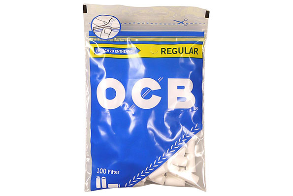 OCB Drehfilter Regular 7,5mm (100 Filter) OCB Drehfilter Regular 7,5mm (100 Filter)