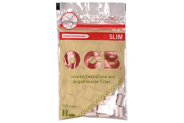 OCB Organic Slim Filter 6mm (120 Filter)