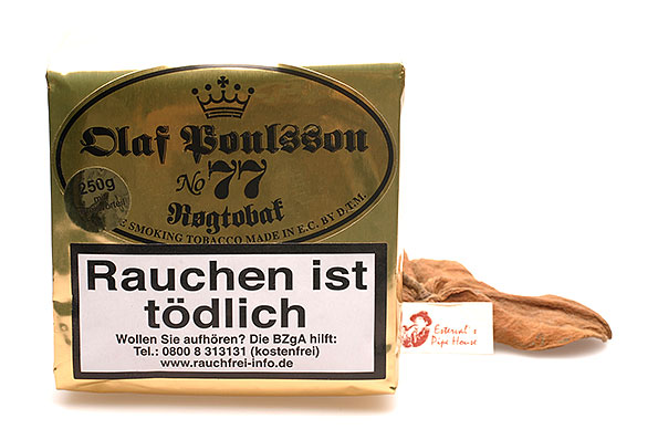 Olaf Poulsson No. 77 Pipe tobacco 250g Economy Pack Olaf Poulsson No. 77 Pipe tobacco 250g Economy Pack