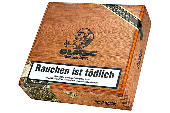 Olmec Maduro Grande 12er Kiste geschlossen