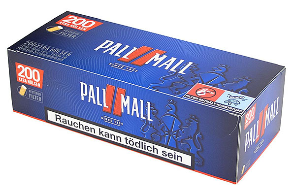 Pall Mall Red Xtra Filterh�lsen (200 H�lsen)