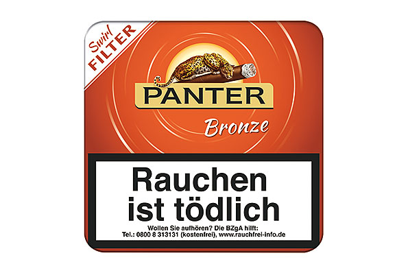 Panter Swirl Bronze Filter 20 Zigarillos Panter Swirl Bronze Filter 20 Zigarillos