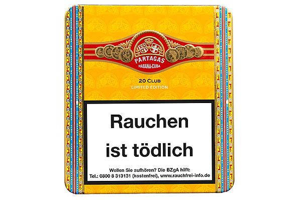 Partagas Club Edición Limitada 2024 20 Cigarillos Partagas Club Edición Limitada 2024 20 Cigarillos