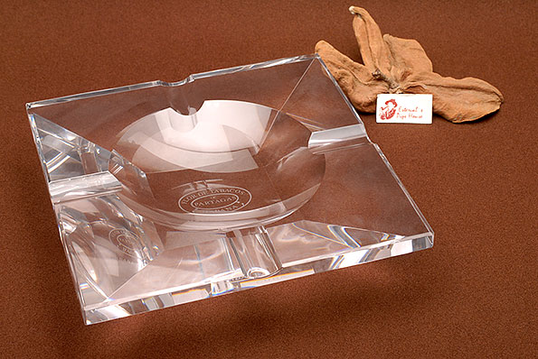 Partagas Cigar Ashtray Cristal