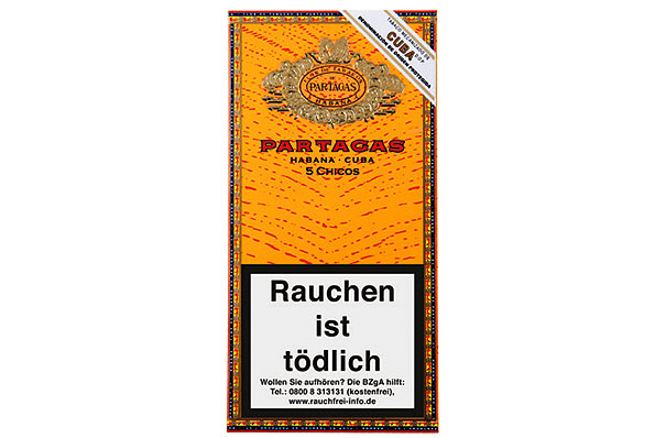 Partagas Chicos 5 Cigarillos Partagas Chicos 5 Cigarillos
