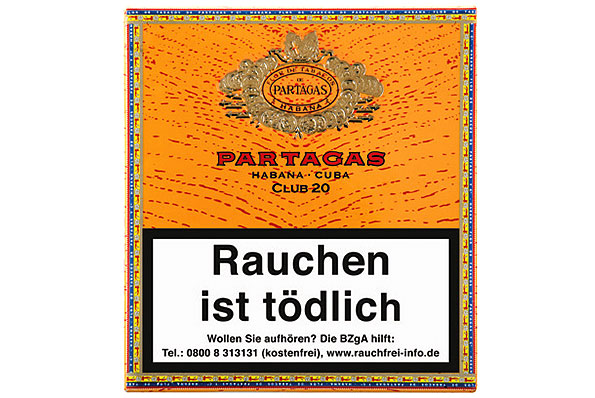 Partagas Club 20 Zigarillos Partagas Club 20 Zigarillos