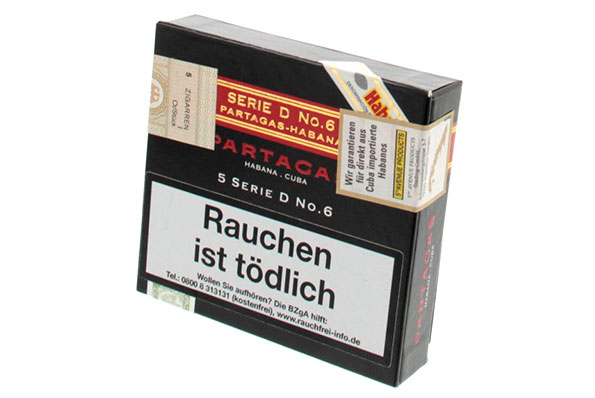 Partagas Linea Serie Serie D No. 6 (D No. 6) 5 Cigars Partagas Linea Serie Serie D No. 6 (D No. 6) 5 Cigars