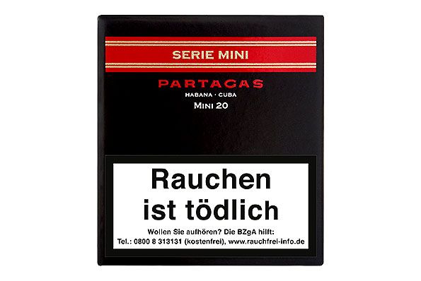 Partagas Serie Mini 20 Cigarillos Partagas Serie Mini 20 Cigarillos
