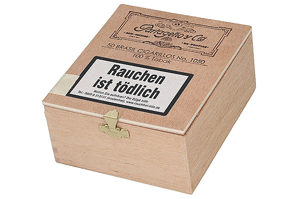 Partageno y Cia 1050B Cigarillo Brasil 50ct wooden box - dark Brazil wrapper