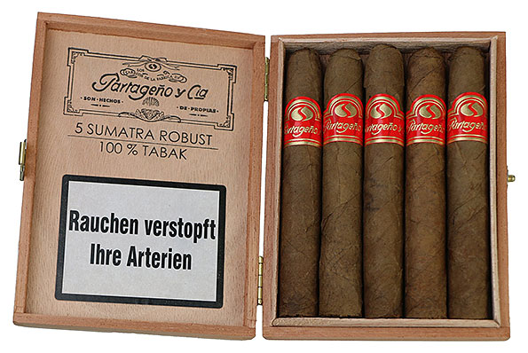 Partageno y Cia 430S Robusto Sumatra 5 Zigarren Partageno y Cia 430S Robusto Sumatra 5 Zigarren