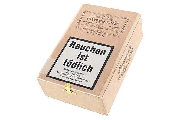 Partageno y Cia 6050B Longo Brasil 50 Zigarillos Partageno y Cia 6050B Longo Brasil 50 Zigarillos