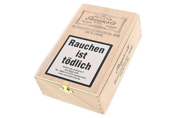 Partageno y Cia 6050S Longo Sumatra 50 Zigarillos