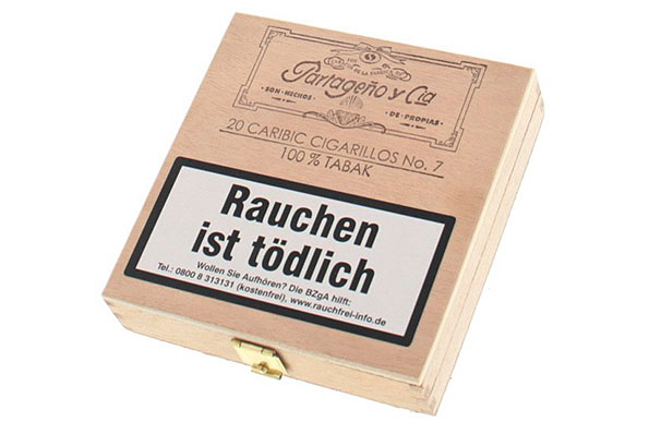 Partageno y Cia 7C Cigarillo No. 7 Caribic Blend 20 Zigarillos Partageno y Cia 7C Cigarillo No. 7 Caribic Blend 20 Zigarillos