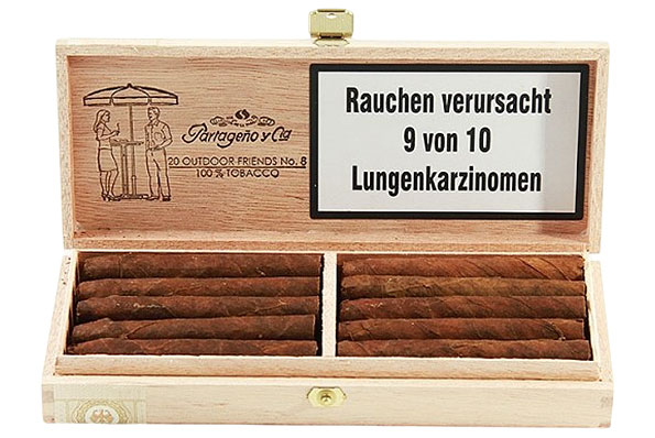 Partageno y Cia 8B Outdoor Friends No. 8 Brasil 20 Cigarillos Partageno y Cia 8B Outdoor Friends No. 8 Brasil 20 Cigarillos