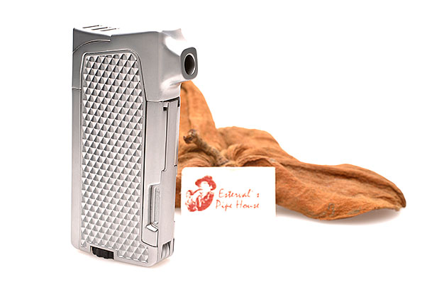 Passatore Pipe Lighter Matte/Silver Passatore Pipe Lighter Matte/Silver
