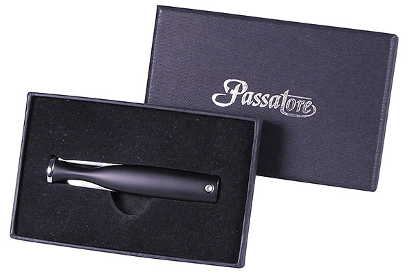 Passatore Pfeifenmesser Schwarz Matt 3-tlg. Passatore Pfeifenmesser Schwarz Matt 3-tlg.