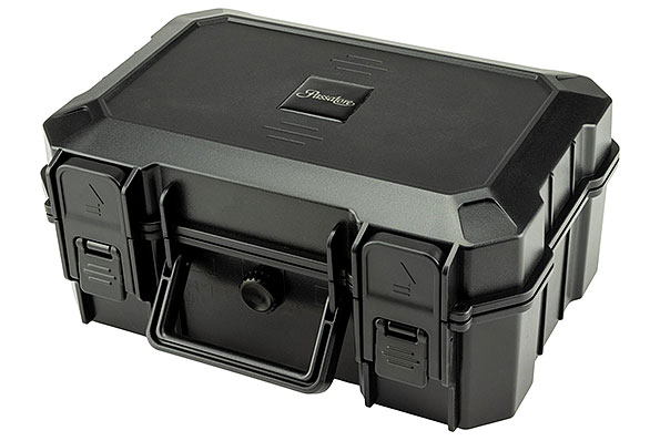 Passatore Cigar Case Acryl schwarz f�r 15 Zigarren