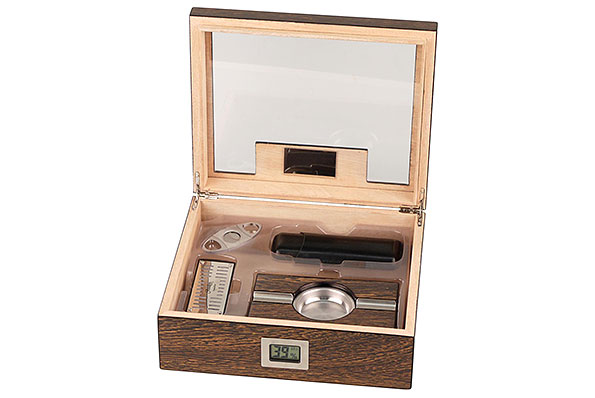 Passatore Humidor-Set Ironwood-Design inkl. Zubehör Passatore Humidor-Set Ironwood-Design inkl. Zubehör