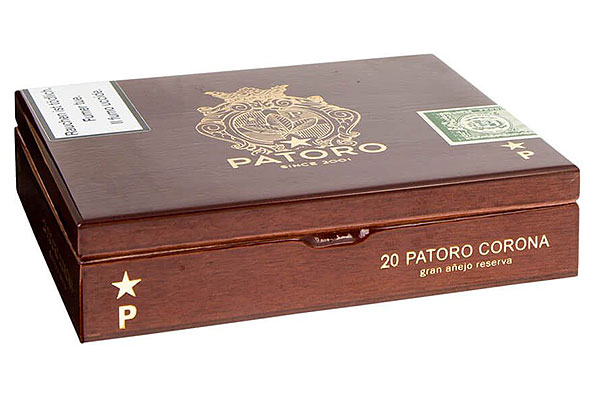 Patoro Gran Anejo Reserva Corona 20er Kiste geschlossen
