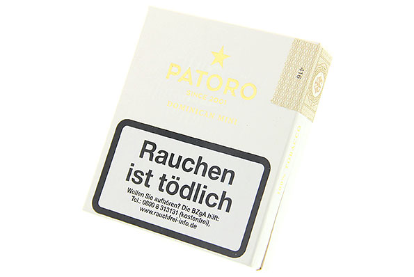 Patoro Mini Cigarillos Packung geschlossen