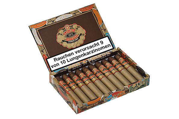 PDR A. Flores 1975 Gran Reserva Sun Grown Robusto 10 Zigarren PDR A. Flores 1975 Gran Reserva Sun Grown Robusto 10 Zigarren