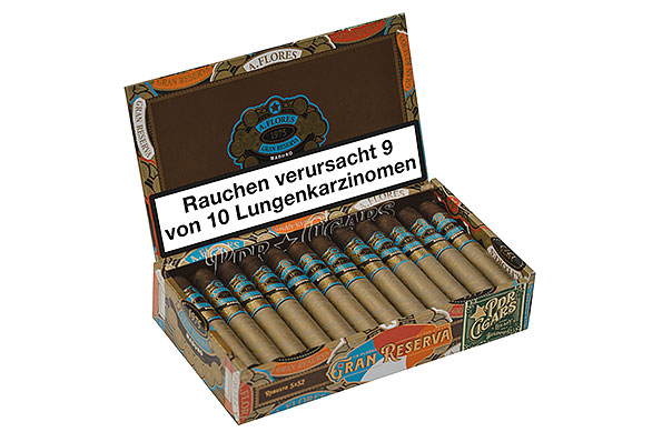 PDR A. Flores 1975 Gran Reserva Maduro Robusto 10 Zigarren PDR A. Flores 1975 Gran Reserva Maduro Robusto 10 Zigarren