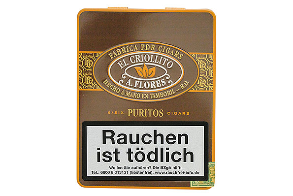 PDR El Criollito A Flores Rosado Purito (Purito) 6 Cigars  PDR El Criollito A Flores Rosado Purito (Purito) 6 Cigars