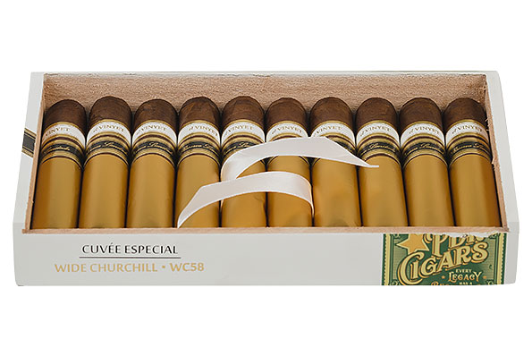 PDR El Vinyet Cuvee E. 2024 WC 58 Wide Churchill 10 Cigars  PDR El Vinyet Cuvee E. 2024 WC 58 Wide Churchill 10 Cigars