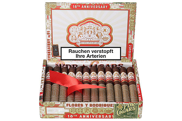 PDR Flores Y Rodriguez 18th Anniversary Wide Churchill 24 Cigars  PDR Flores Y Rodriguez 18th Anniversary Wide Churchill 24 Cigars