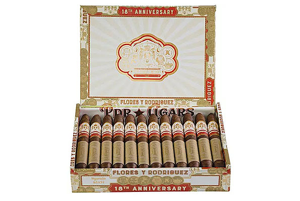PDR Flores Y Rodriguez 18th Anniversary Figurado 24 Cigars  PDR Flores Y Rodriguez 18th Anniversary Figurado 24 Cigars