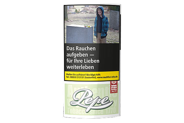 Pepe Bright Green Cigarette tobacco 30g Pouch Pepe Bright Green Cigarette tobacco 30g Pouch