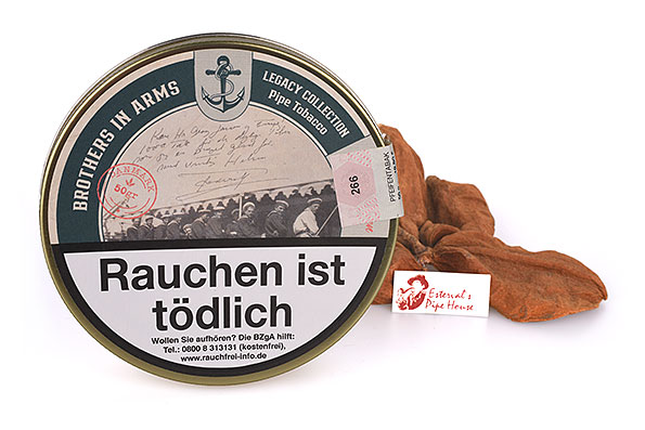 Per Jensen Legacy Brother in Arms Pipe tobacco 50g Tin Per Jensen Legacy Brother in Arms Pipe tobacco 50g Tin