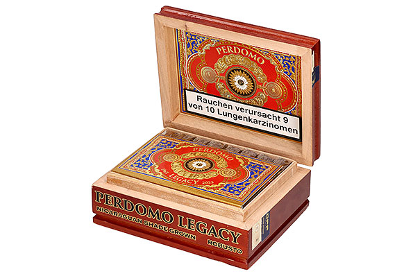 Perdomo Legacy Nicaraguan Shade Grown Robusto 24 Cigars Perdomo Legacy Nicaraguan Shade Grown Robusto 24 Cigars