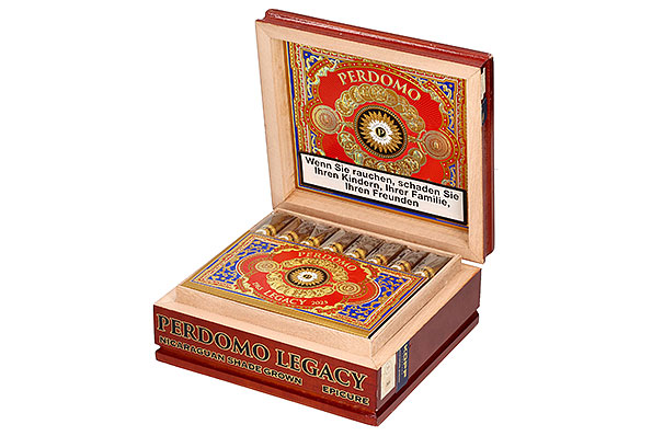 Perdomo Legacy Nicaraguan Shade Grown Epicure 24 Zigarren Perdomo Legacy Nicaraguan Shade Grown Epicure 24 Zigarren