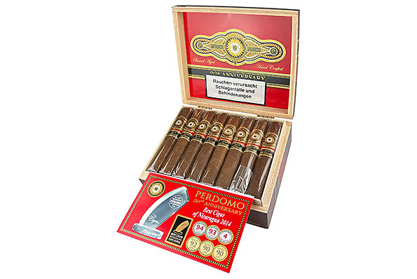 Perdomo 20th Anniversary Sun Grown Gordo 24 Cigars Perdomo 20th Anniversary Sun Grown Gordo 24 Cigars