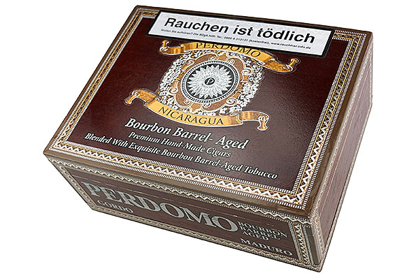 Perdomo Bourbon Barrel-Aged Maduro Gordo 24er Kiste geschlossen