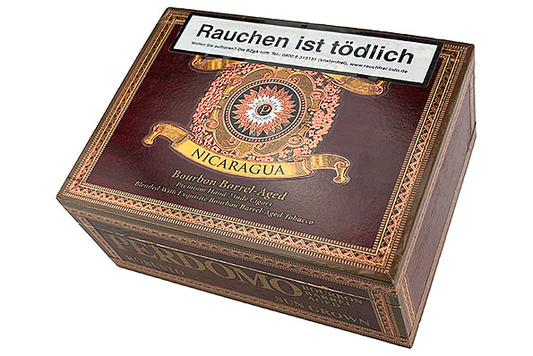 Perdomo Bourbon Barrel-Aged Sun Grown Robusto 24er Kiste geschlossen