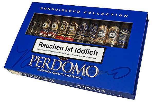 Perdomo Connoisseur Collection Maduro Sampler geschlossen