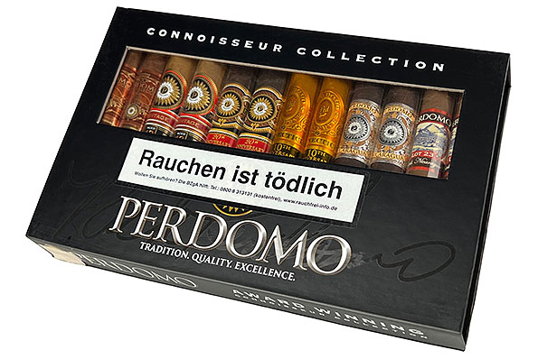 Perdomo Connoisseur Collection Award Winning Sampler geschlossen