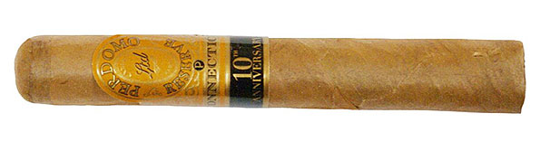 Perdomo Reserve 10th Anniversary Connecticut Purito Zigarre Nahaufnahme