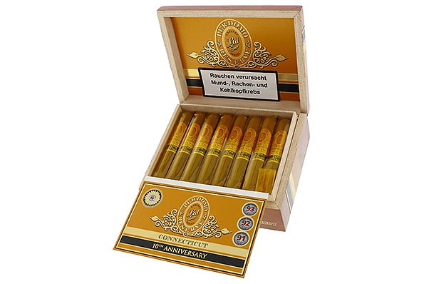 Perdomo 10th Anniversary Connecticut Robusto 25 Zigarren Perdomo 10th Anniversary Connecticut Robusto 25 Zigarren