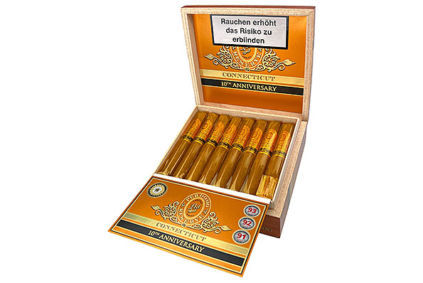 Perdomo 10th Anniversary Connecticut Epicure 25 Zigarren Perdomo 10th Anniversary Connecticut Epicure 25 Zigarren