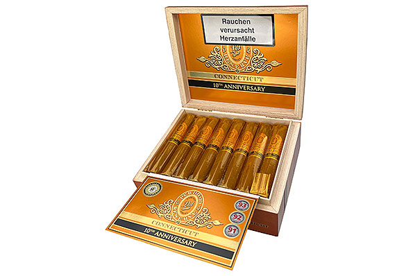 Perdomo 10th Anniversary Connecticut Super Toro 25 Zigarren Perdomo 10th Anniversary Connecticut Super Toro 25 Zigarren