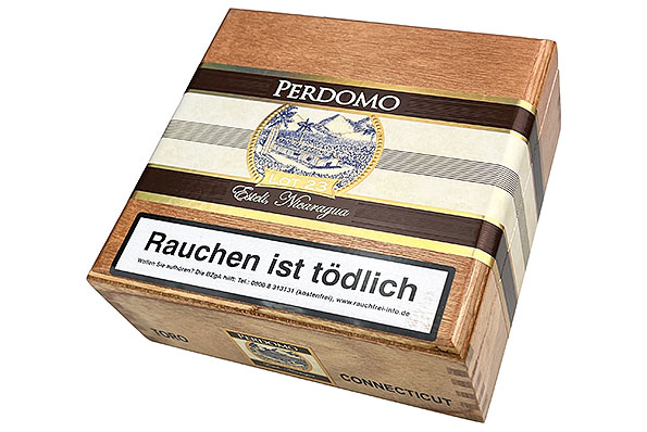 Perdomo Lot 23 Connecticut Toro 24er Kiste geschlossen