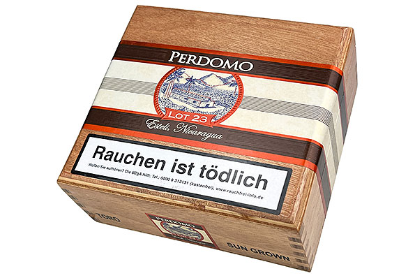 Perdomo Lot 23 Sun Grown Toro 24er Kiste geschlossen
